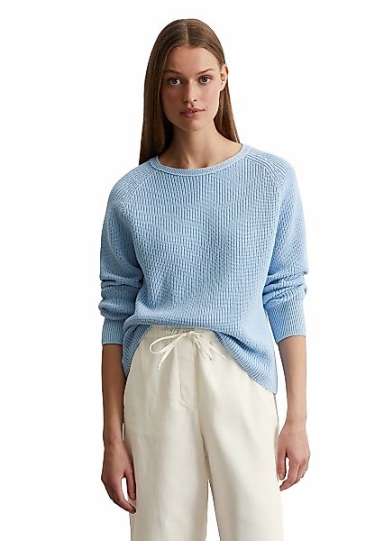 Marc OPolo Rundhalspullover "aus Heavy-Weight-Organic-Cotton" günstig online kaufen