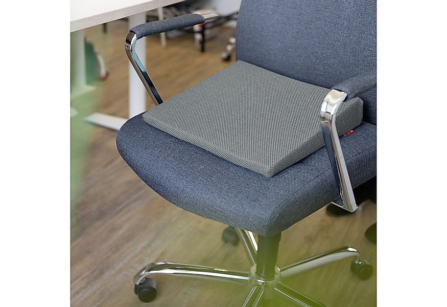 Herlag Keilkissen Stella, Ergonomisches Sitzkeilkissen 33x37x7/2cm Waschbar günstig online kaufen