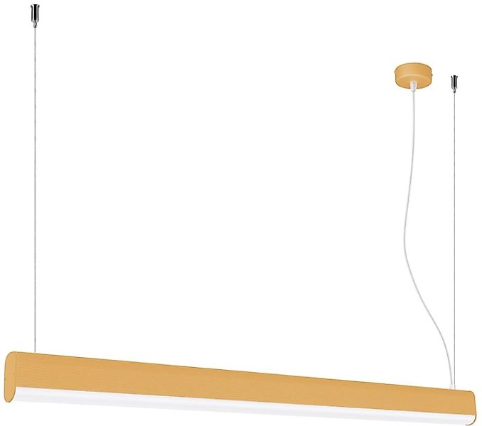 Pendelleuchte »Pendelleuchte FARGE Gold LED 3000K«, 1 flammig, Leuchtmittel günstig online kaufen
