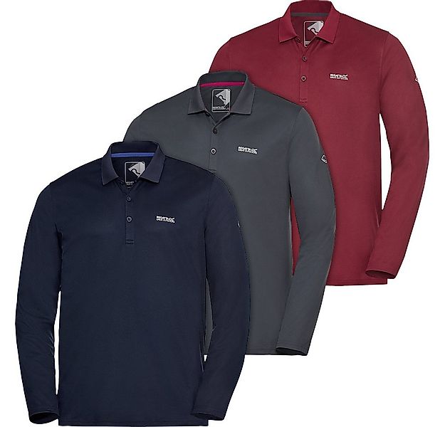 Regatta Professional Langarm-Poloshirt (Set, 3er-Pack) Hervorragender Feuch günstig online kaufen
