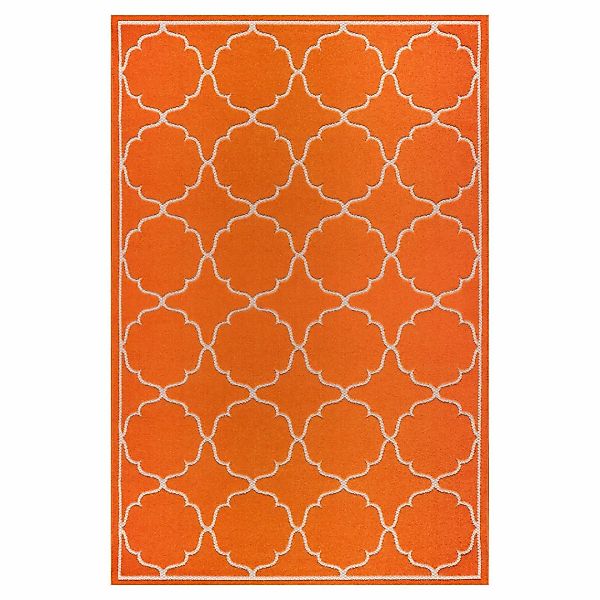 Sanat Outdoorteppich BERLIN orange B/L: ca. 80x150 cm günstig online kaufen