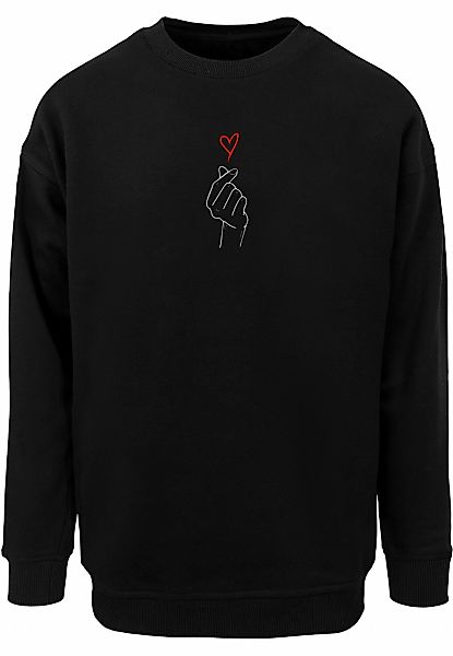Merchcode Rundhalspullover "Merchcode K Heart Sweat Crewneck" 1 Stk. günstig online kaufen