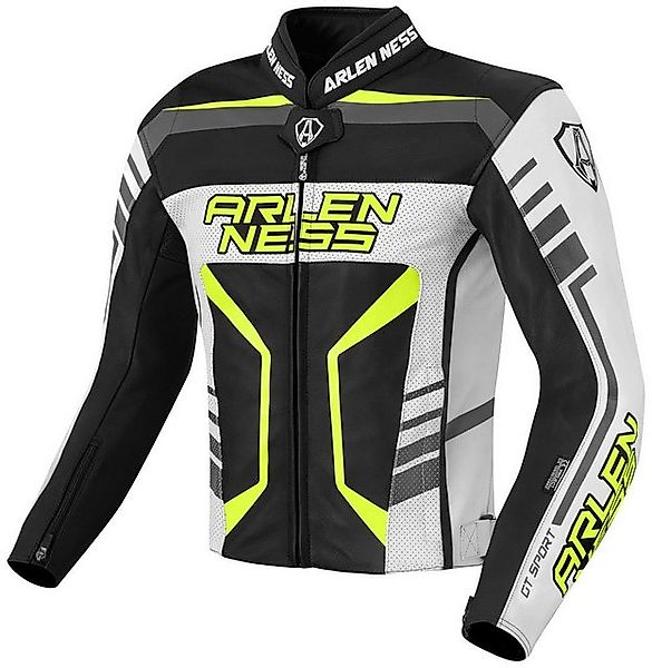 Arlen Ness Motorradjacke Rapida 2 Motorrad Lederjacke herausnehmbares Innen günstig online kaufen