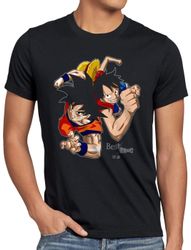 style3 T-Shirt Goku Ruffy - one günstig online kaufen
