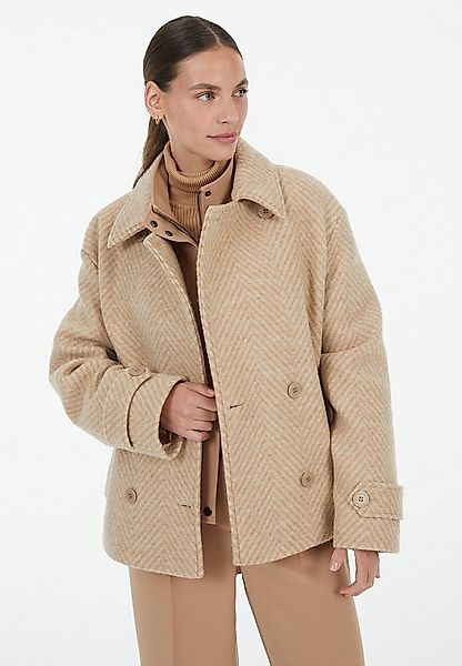 MARC AUREL Cabanjacke mit Fischgratmuster günstig online kaufen