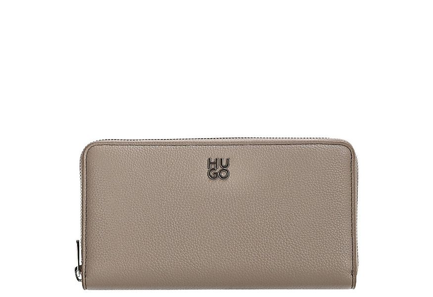 HUGO Geldbörse Chris 2.0 Zip Around - Geldbörse 12cc 19 cm (light beige) günstig online kaufen