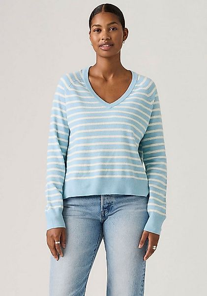 Levi's® V-Ausschnitt-Pullover SUPER SOFT VNECK PULLOVER im Bund beidseitig günstig online kaufen