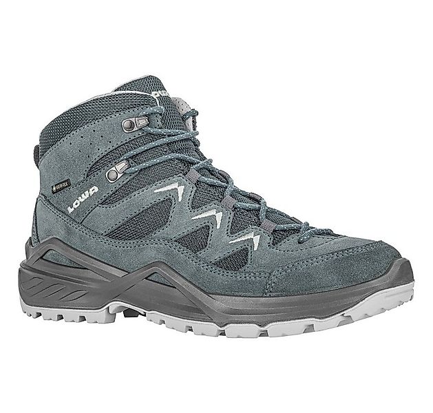 Lowa Sirkos Evo Mid GTX (wasserdicht) jeansblau/grau Damen Wanderschuh günstig online kaufen