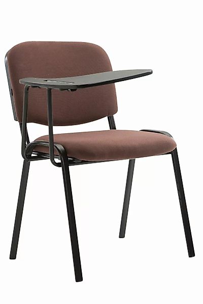 Stuhl Ken mit Klapptisch Stoff-braun günstig online kaufen