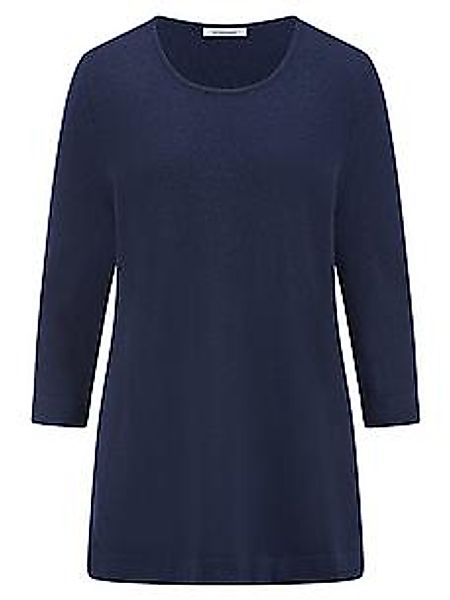 Long-Pullover Peter Hahn blau günstig online kaufen