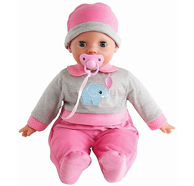 SIMBA Babypuppe Simba - Interaktive Weichpuppe Laura - ca. 40 cm günstig online kaufen