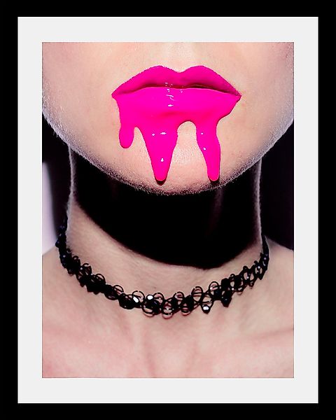 queence Bild »Mund«, Kunst-Bilder von Frauen-Bilder von Männern-Erotische B günstig online kaufen