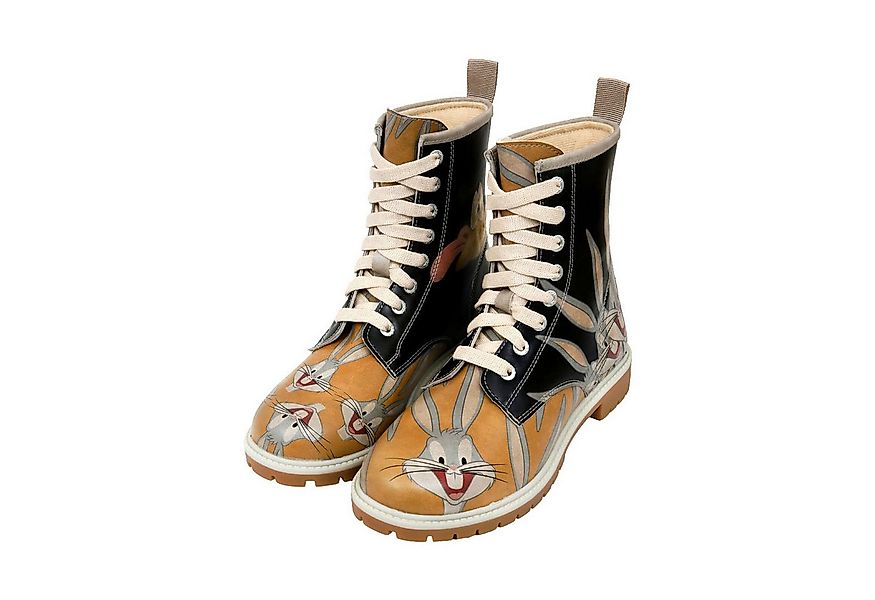 DOGO Long Boots Schnürstiefel Double Trouble Damen Stiefeletten Schnürboots günstig online kaufen