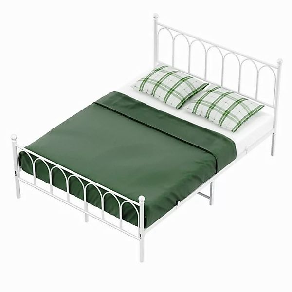 HAUSS SPLOE Metallbett Modern Metallbett Bettgestelle Einzelbett Gästebett günstig online kaufen