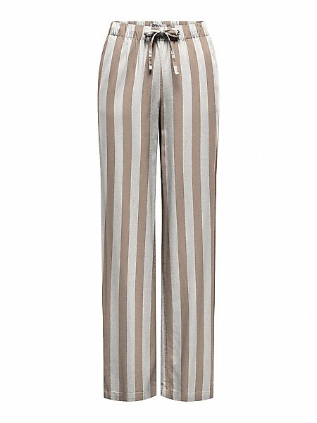 ONLY Schlupfhose "ONLGOA MW LINEN BL PULL-UP PANT CC PNT" mit Leinen günstig online kaufen