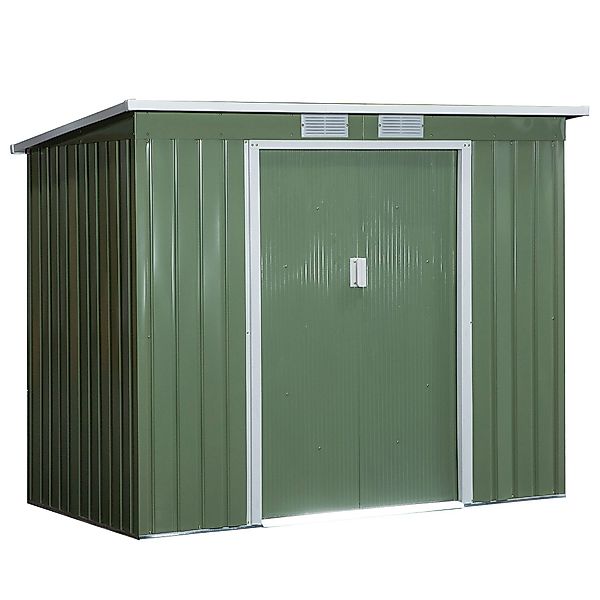 Outsunny Gerätehaus 2,42 m², mit Lüftungsfenster, günstig online kaufen