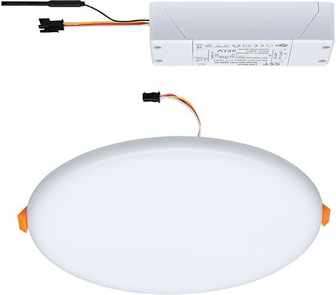 Paulmann LED Bad-Einbauleuchte »Veluna«, Schutzart IP44, Ø 21,5 cm, Weißlic günstig online kaufen