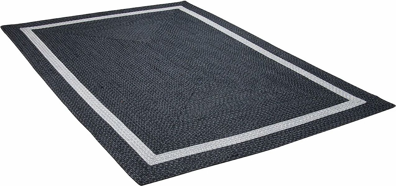 Gino Falcone Teppich "Benito" rechteckig 6 mm Höhe Flachgewebe, Uni Farben, günstig online kaufen