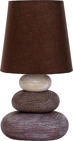 näve LED Tischleuchte Stoney, ohne Leuchtmittel, Zuleitung: ca. 130 cm günstig online kaufen