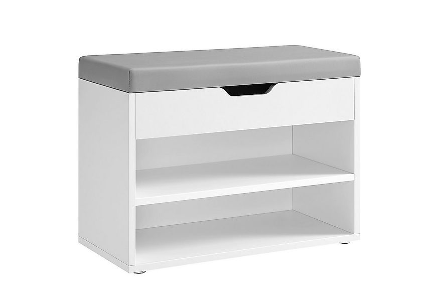 VASAGLE Schuhbank, Schuhbank, Sitzbank, Schuhregal mit gepolstertem Kissen, günstig online kaufen