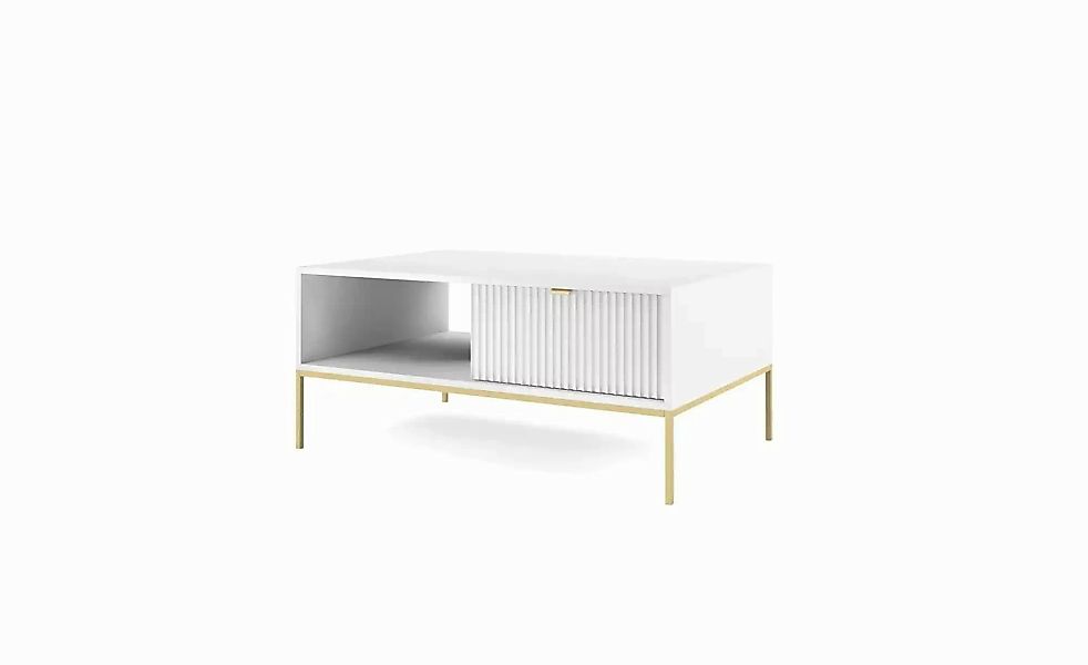 Couchtisch  Nova ¦ weiß ¦ Maße (cm): B: 104 H: 46 Tische > Couchtische > Co günstig online kaufen