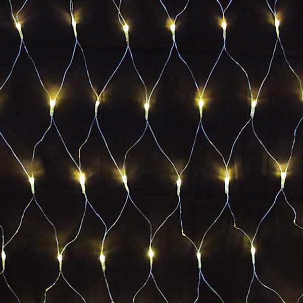 Mojawo Lichtervorhang 160er LED-Lichternetz warmweiß günstig online kaufen