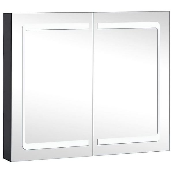 vidaXL Badezimmerspiegelschrank LED-Spiegelschrank fürs Bad 80x12,2x68 cm günstig online kaufen