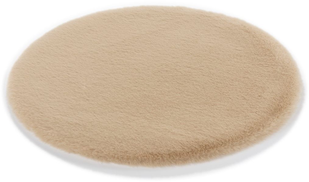 ASTRA Teppich "Elda" rund 13 mm Höhe runde Dekofelle im 4 er Set, kuschelwe günstig online kaufen