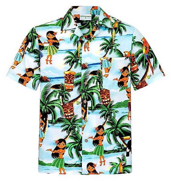 Hawaiihemdshop.de Hawaiihemd Hawaii Hemd Herren Baumwolle günstig online kaufen