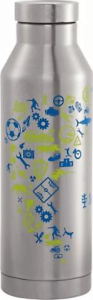 Step by Step Edelstahl Isoliertrinkflasche Blue & Yellow, 500 ml blau Model günstig online kaufen