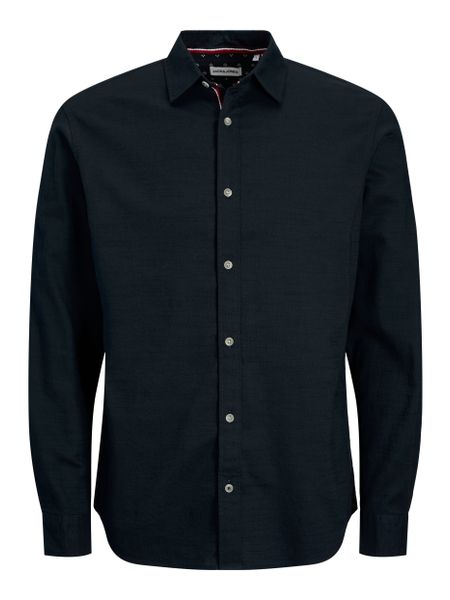 Jack & Jones Langarmhemd JJPIERRE SLUB günstig online kaufen