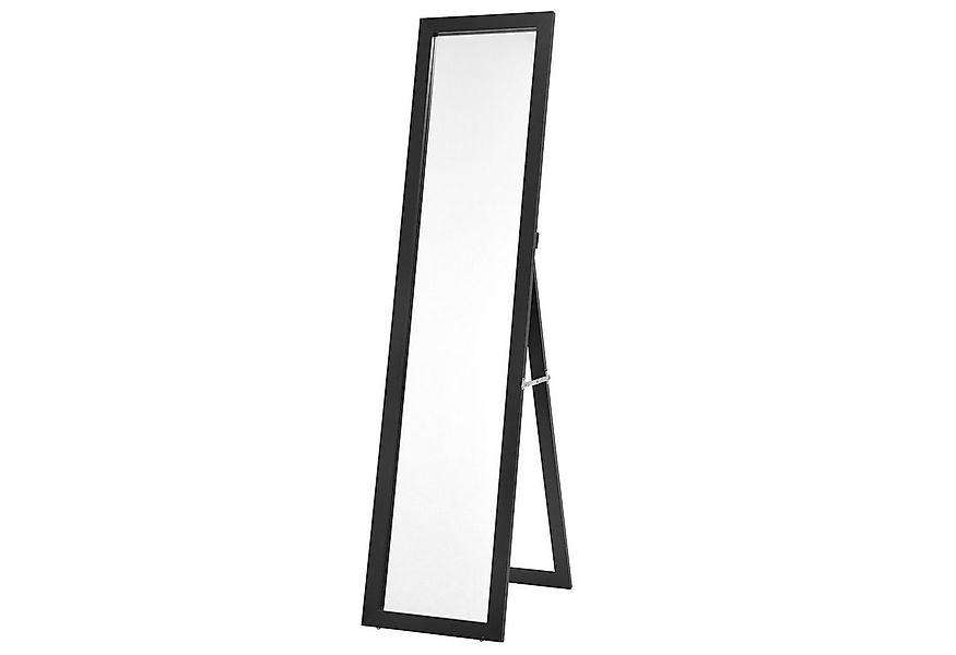 COSTWAY Ganzkörperspiegel, mit klappbarem Holzrahmen, stehend/hängend 37x15 günstig online kaufen