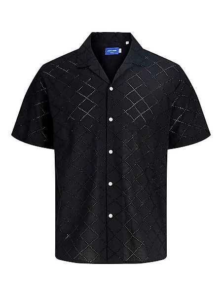 Jack & Jones Kurzarmhemd Modisches kurzärmeliges Design mit Lochmuster JORS günstig online kaufen