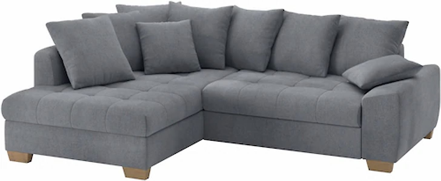 Mr. Couch Ecksofa »Nikita II, L-Form«, Wahlweise mit Bettfunktion, Bettkast günstig online kaufen
