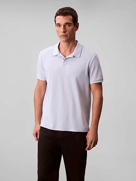 Calvin Klein Poloshirt "SS RFND PQ TPPD CLSS", Mit Rundhalsausschnitt günstig online kaufen