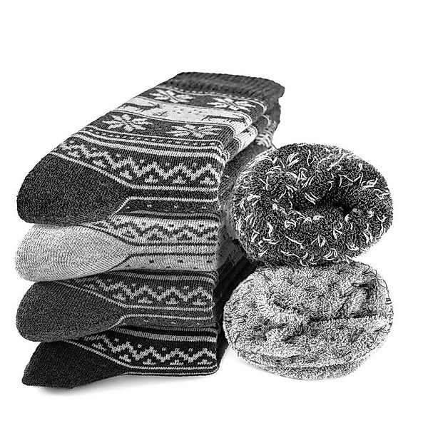 OCCULTO Norwegersocken Herren Thermosocken 6er Pack (Modell: Bille) (6-Paar günstig online kaufen