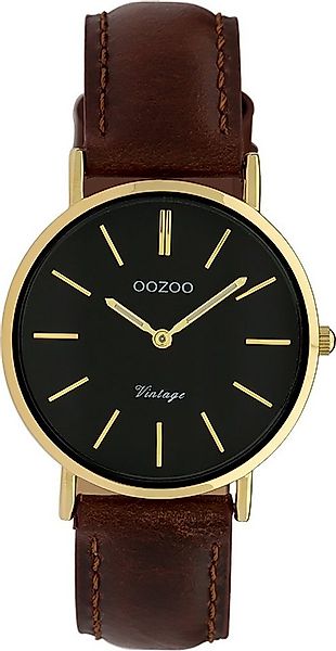 OOZOO Quarzuhr Oozoo Damen Armbanduhr Vintage, (Analoguhr), Damenuhr rund, günstig online kaufen