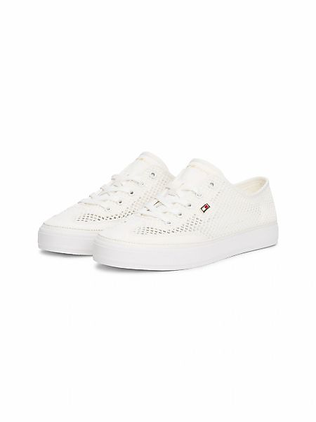 Tommy Hilfiger TH OPEN MESH VULC SNEAKER Plateausneaker, Freizeitschuh, Hal günstig online kaufen