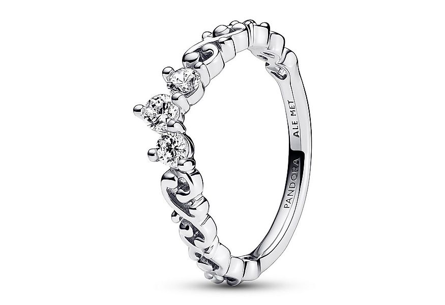 Pandora Fingerring Silberring für Edle Tiara mit Wirbel günstig online kaufen