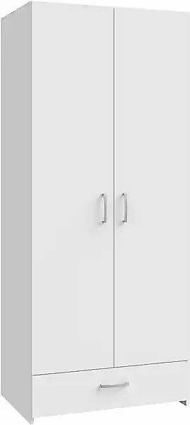 FORTE Drehtürenschrank »Econobox« Drehtürenschrank, zeitloses Design mit al günstig online kaufen