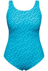 Ulla Popken Badeanzug Badeanzug grafischer Druck günstig online kaufen