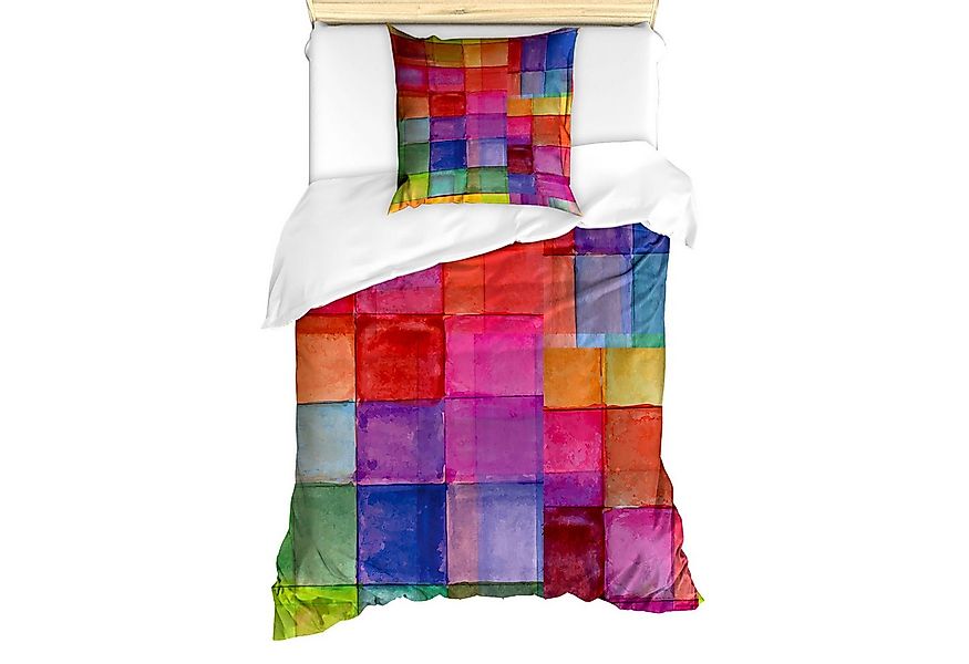 Abakuhaus Bettwäsche Milbensicher Allergiker geeignet mit Kissenbezug, Micr günstig online kaufen