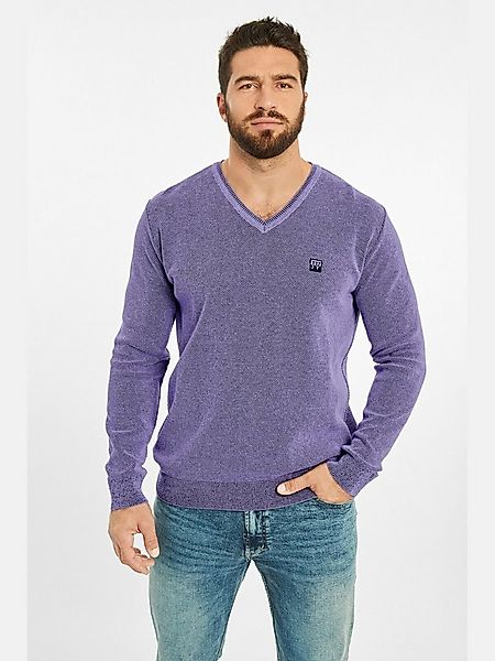 Jan Vanderstorm Strickpullover KEIMO mit kernigem Strickmuster günstig online kaufen