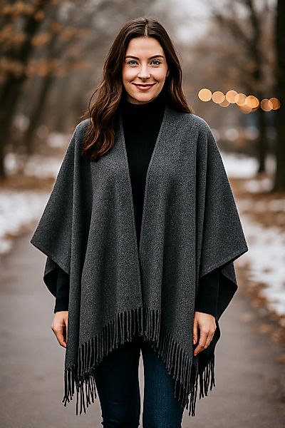 COLLEZIONE ALESSANDRO XXL-Schal "Italia" 1 Stk. tlg. Made in Italy, mit Fra günstig online kaufen