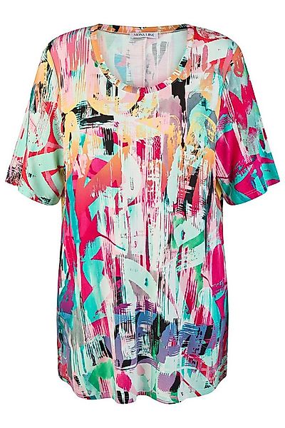 Mona Lisa Longshirt Große Größen Sommerliches Longshirt mit Taschen günstig online kaufen