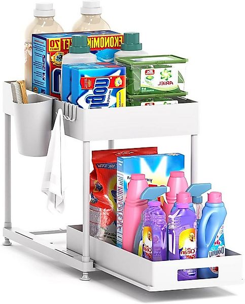 Refined Living Ablageregal Waschbecken Regal, Küchenschrank Organizer, Spül günstig online kaufen