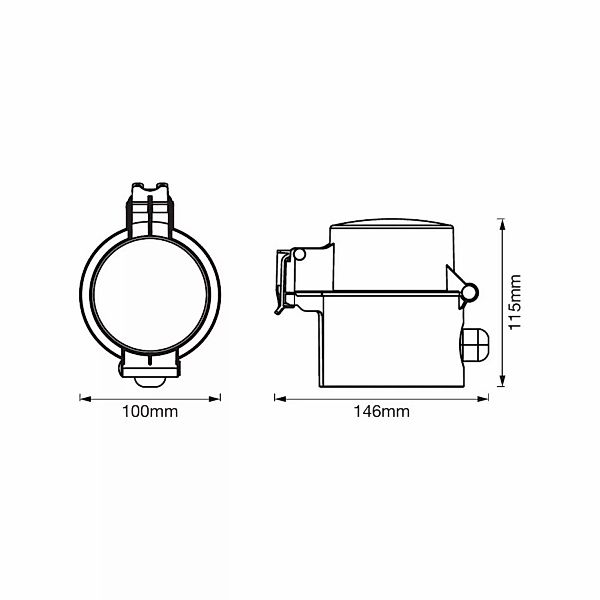 LEDVANCE SMART+ WiFi Outdoor Plug EU IP44 günstig online kaufen