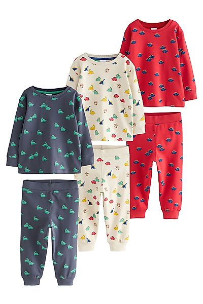 Next Pyjama 3er-Pack Langarm-Schlafanzüge (6 tlg) günstig online kaufen