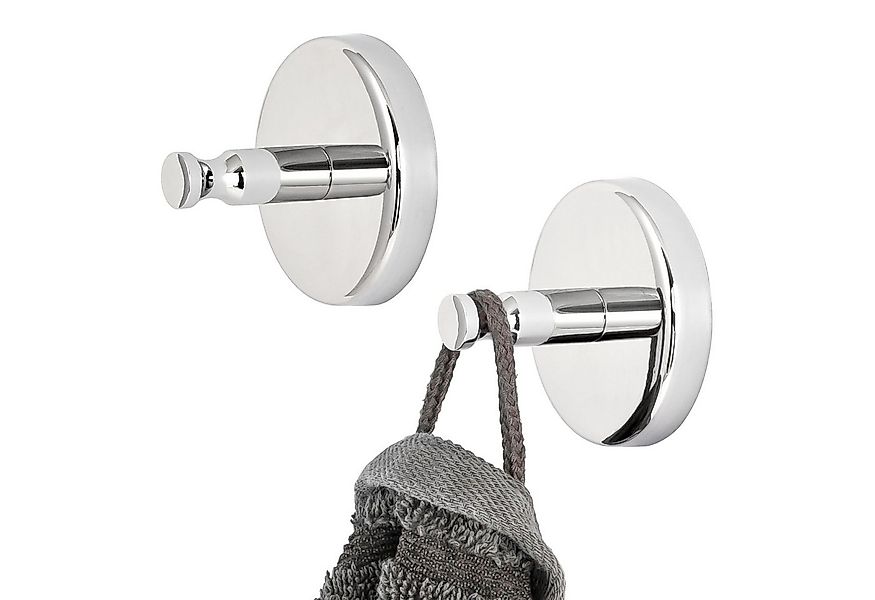 bremermann Handtuchhaken Bad-Serie LUCENTE – 2er-Set, Edelstahl verchromt, günstig online kaufen