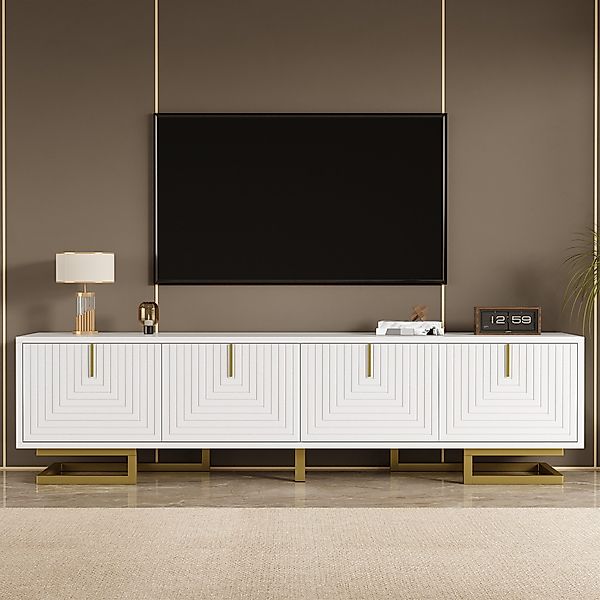 OKWISH Lowboard goldene Griffe und Beine günstig online kaufen